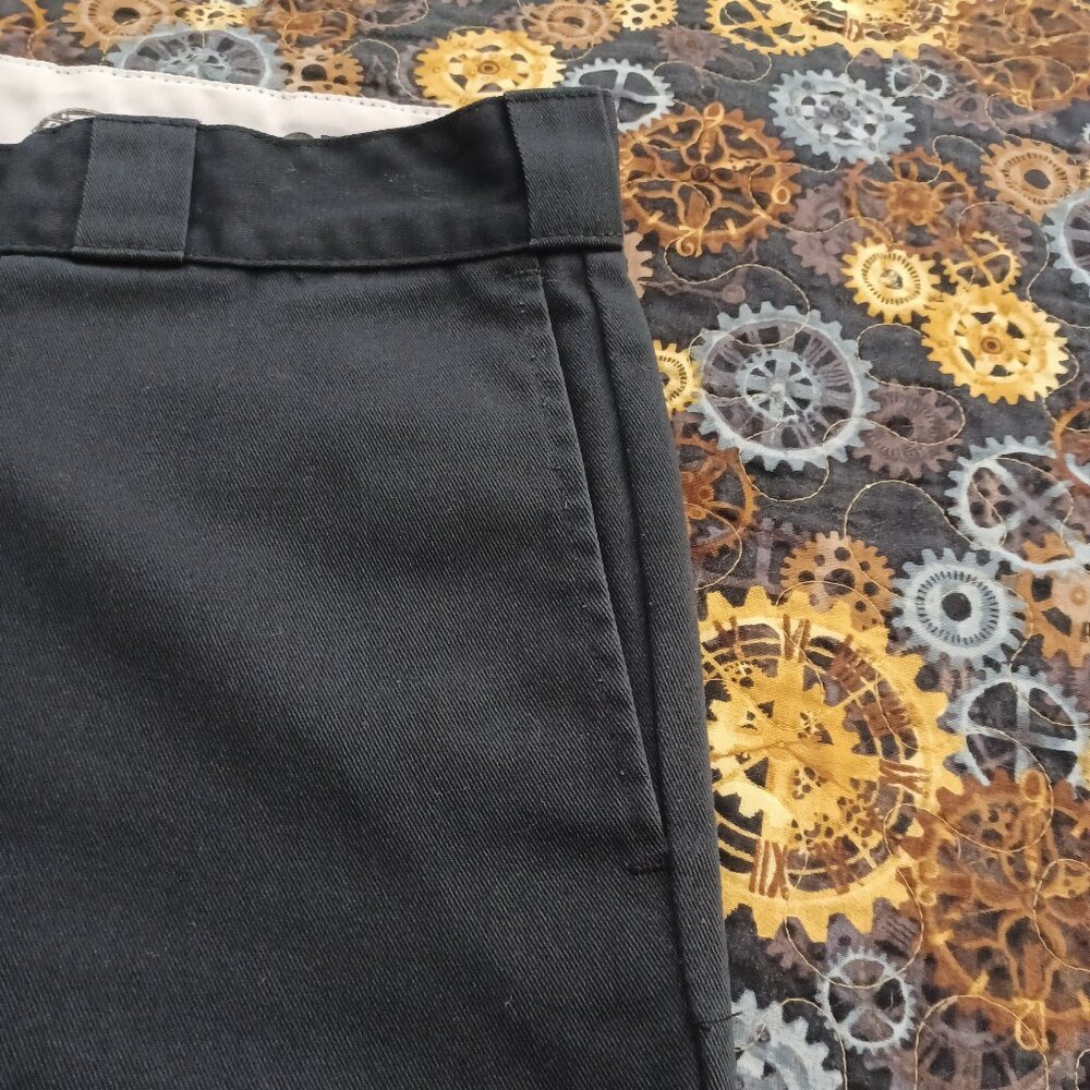 Men's black Dickies 874 pants - Size 35 - Picture 6 of 8